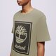 pánske tričko TIMBERLAND TRIČKO SS FRONT STACK tb0a6cbtcn81 farba khaki