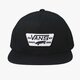detská šiltovka VANS ČIAPKA FULL PATCH SNAPBACK BLACK vqpu9rj farba čierna