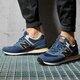 pánske tenisky (obuv) NEW BALANCE 574  ml574sy2 farba tmavomodrá