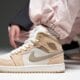 dámske tenisky (obuv) WMNS AIR JORDAN 1 MID SE EMEA ir2011-247 farba ružová