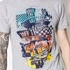 pánske tričko VANS TRIČKO SS OTW CHECKER BLASTER v00o7qktd farba sivá