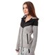 dámska mikina NIKE MIKINA TECH FLEECE FZ HOODY 617152011 farba sivá