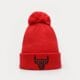 pánska čiapka NEW ERA ČIAPKA INFILL BOBBLE BEANIE BULLS RED CHICAGO BULLS 60284999 farba červená
