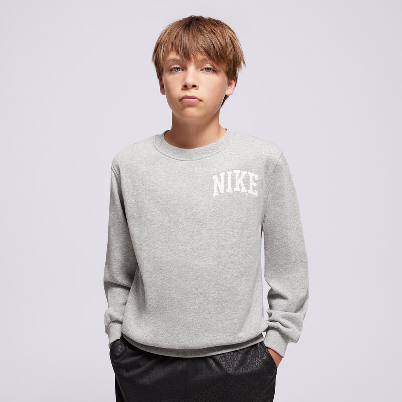 NIKE MIKINA K NSW CLUB FT CREW LBR MC BOY