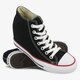 dámske tenisky (obuv) CONVERSE CHUCK TAYLOR ALL STAR LUX c547198w farba čierna