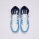 detské tenisky (obuv) AIR JORDAN 1 MID BG dq8423-405 farba biela