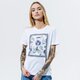dámske tričko VANS TRIČKO WM BORDER FLORAL BF WHITE vn0a5arlwht1 farba biela