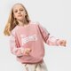 detská mikina ADIDAS MIKINA CREW GIRL hc4559 farba ružová
