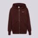 dámska mikina NIKE MIKINA W NSW PHNX FLC FZ OS HOODIE dq5758-654 farba bordová