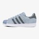 detské tenisky (obuv) ADIDAS SUPERSTAR J  bz0361 farba modrá