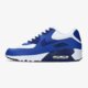 NIKE AIR MAX 90 LEATHER (GS)  833412105 farba modrá