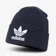 detská čiapka ADIDAS ČIAPKA ZIMNÁ TREFOIL BEANIE bk7639 farba tmavomodrá