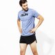 pánske tričko UNDER ARMOUR TRIČKO SS RUN FRONT GRAPHIC SS 1316844-574 farba modrá