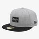 detská šiltovka NEW ERA ČIAPKA HEATHER PAT 80127113 farba sivá