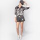 dámske šortky NIKE ŠORTKY  GYM VINTAGE SHORT 726063060 farba sivá