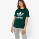 dámske tričko ADIDAS TRIČKO SS TREFOIL TEE ADICOLOR dv2597 farba zelená