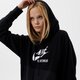 dámska mikina NIKE MIKINA S KAPUCŇOU W NSW FLC HOODIE HTG dd5673-010 farba čierna