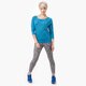 dámska mikina NIKE MIKINA GYM VINTAGE CREW 644331413 farba modrá