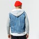 Prechodná bunda pánska (jarná/jesenná) LEVI'S BUNDA HYBRID HOODIE V TRUCKER a06320000 farba modrá