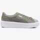 dámske tenisky (obuv) PUMA SUEDE PLATFORM PEBBLE WN'S 36546402 farba sivá