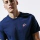 pánske tričko NIKE TRIČKO M NSW TEE HERITAGE + bv7882-410 farba tmavomodrá
