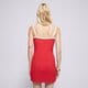 dámske šaty JORDAN ŠATY W J SLIM TRIČKO DRESS hj0062-636 farba bordová