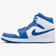 pánske tenisky (obuv) AIR JORDAN 1 MID 554724-114 farba modrá