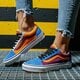 dámske tenisky (obuv) VANS UA OLD SKOOL vn0a4bv516v1 farba fialová