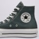 dámske tenisky (obuv) CONVERSE CHUCK TAYLOR ALL STAR LIFT a12596c farba zelená