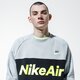 pánska mikina NIKE MIKINA AIR cj4827-077 farba sivá