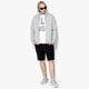 pánska mikina NIKE MIKINA M NSW HOODIE FZ FLC CLUB 804389063 farba sivá