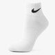 dámske ponožky NIKE PONOŽKY 3PPK QUARTER WHITE sx4706-101 farba biela