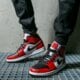pánske tenisky (obuv) JORDAN AIR 1 MID  554724-069 farba červená