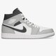 pánske tenisky (obuv) AIR JORDAN 1 MID  554724-078 farba biela