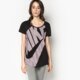 dámske tričko NIKE TRIČKO BF FUTURA GLYPH FILL 729489010 farba čierna