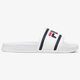 pánske šľapky FILA MORRO BAY SLIPPER 10102861fg farba biela