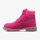 detská vychádzková obuv TIMBERLAND PREMIUM 6 INCH WP BOOT  a14yq farba ružová