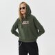 dámska mikina VANS MIKINA S KAPUCŇOU FLYING V FT BOXY HOODIE vn0a4bg37wj1 farba zelená
