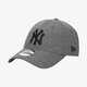 pánska šiltovka NEW ERA ČIAPKA JERSEY 9FORTY NYY NEW YORK YANKEES GRHBLK 12134953 farba sivá