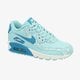 NIKE AIR MAX 90 PREM LTR (GS) 724871400 farba modrá