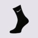 dámske ponožky NIKE PONOŽKY 3-PACK CUSHIONED CREW sx7664-010 farba čierna