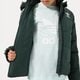 detské tričko ADIDAS BUNDA PADDED JACKET BOY hk0386 farba zelená