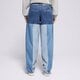 dámske nohavice ADIDAS NOHAVICE  KSENIA PW JEANS iw5663 farba modrá