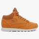 pánske tenisky (obuv) REEBOK CL LTHR MID GORETEX aq9851 farba hnedá