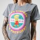 dámske tričko VANS TRIČKO VANS X THE SIMPSONS LISA TEE vn0a4v4b17g farba sivá