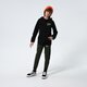 detská mikina NIKE MIKINA S KAPUCŇOU B NSW PO BOY dm4092-010 farba čierna