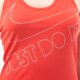 dámske top NIKE TRIČKO TRIČKO-GLAM SWOOSH 666570647 farba červená