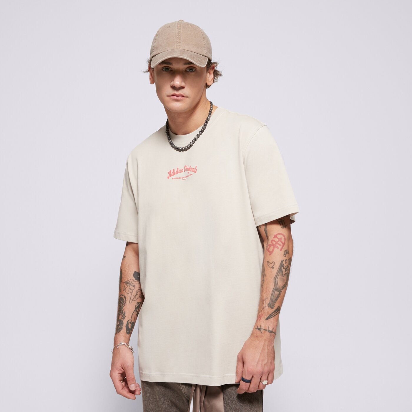■adidas■ Wobash Tee JD0667 Clothing - Wabash Tee - Beige | adidas Kuwait