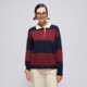 dámske nohavice LEVI'S SVETER IVY LEAGUE STRIPED SWEATER REDS a8504-0001 farba bordová