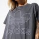 dámske tričko ADIDAS TRIČKO SS BOYFRIEND TEE du9983 farba čierna